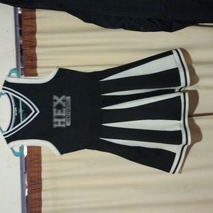 Hex university cheerleaders costume from Hot topic